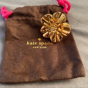 Kate Spade: Flower Ring (Size 8)